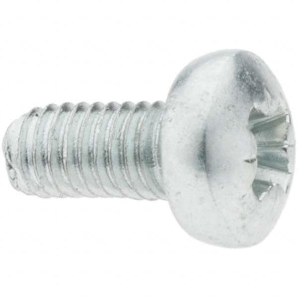 Value Collection - M3x0.5 Coarse 8mm Long Pozi Thread Cutting Screw - Best Tool & Supply