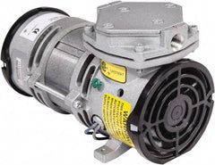 Gast - Diaphragm-Type Vacuum Pumps Horsepower: 1/8 Cubic Feet per Minute: 0.70 - Best Tool & Supply