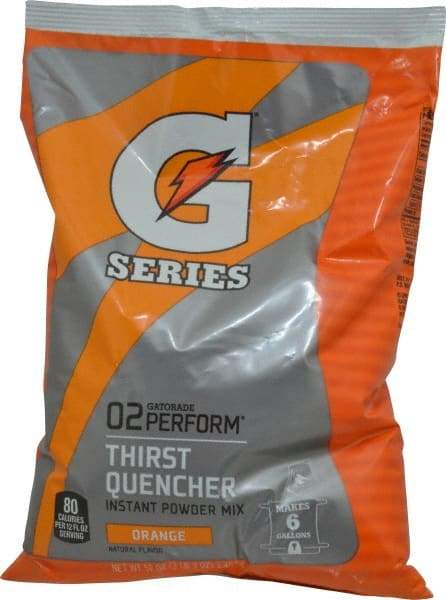 Gatorade - 51 oz Pack Orange Activity Drink - Powdered, Yields 6 Gal - Best Tool & Supply