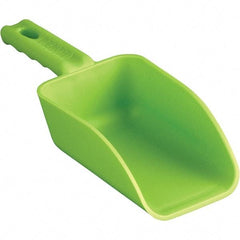 Remco - 16 oz Lime Polypropylene Flat Bottom Scoop - 3.2" Wide x 2" Deep Bowl, 3" Handle Length, 10.4" OAL - Best Tool & Supply