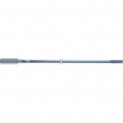 Guhring - #28, 320mm Flute Length, 314.64mm Depth of Cut, Solid Carbide Shank, Single Flute Gun Drill - Best Tool & Supply