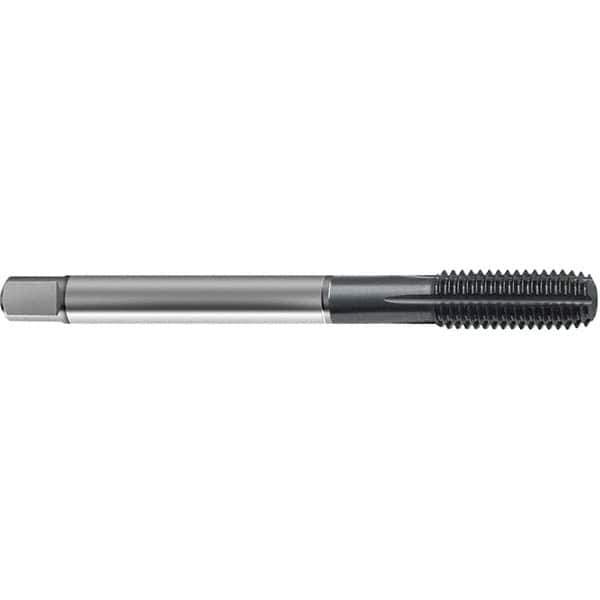 Guhring - #2-64 UNF 2BX H3/H4 Thread Limit Modified Bottoming Thread Forming Tap - High Speed Steel, TiCN Finish, 1.772" OAL, Right Hand Thread, Series 4378 - Best Tool & Supply