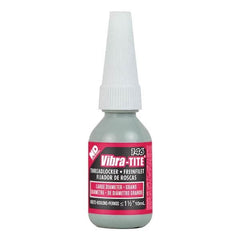 Vibra-Tite - 10 mL Bottle, Red, Large Diameter/High Strength Threadlocker - Best Tool & Supply