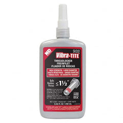 Vibra-Tite - 250 mL Bottle, Red, Large Diameter/High Strength Threadlocker - Best Tool & Supply