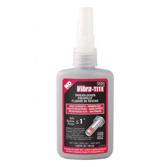 Vibra-Tite - 50 mL Bottle, Red, High Strength Primerless Threadlocker - Best Tool & Supply