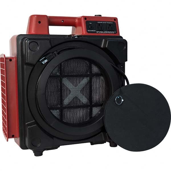 XPower Manufacturing - Self-Contained Electronic Air Cleaners Type: Portable Air Cleaner Width (Decimal Inch): 10.4000 - Best Tool & Supply