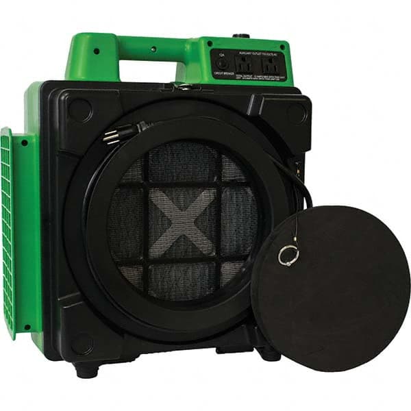 XPower Manufacturing - Self-Contained Electronic Air Cleaners Type: Portable Air Cleaner Width (Decimal Inch): 10.4000 - Best Tool & Supply