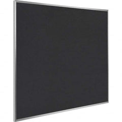 Ghent - Cork Bulletin Boards Style: Recycled Rubber Tack Bulletin Board Color: Black - Best Tool & Supply