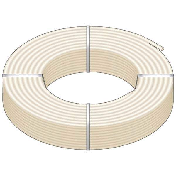 Mueller Industries - 0.862" ID x 1-1/8" OD, 100' Long, PEX-A Tube - Natural with Blue Print, 100 Max psi - Best Tool & Supply