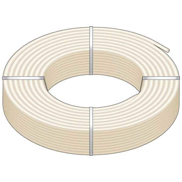 Mueller Industries - 0.862" ID x 1-1/8" OD, 100' Long, PEX-A Tube - Natural with Red Print, 100 Max psi - Best Tool & Supply