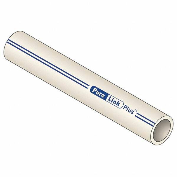 Mueller Industries - 0.862" ID x 1-1/8" OD, 100' Long, PEX-A Tube - Natural with Blue Print, 100 Max psi - Best Tool & Supply