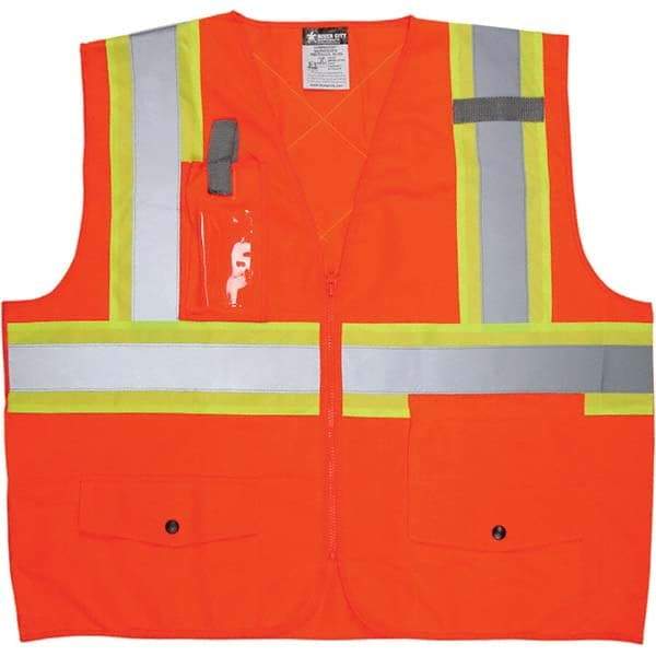 MCR Safety - High Visibility Vests Vest Style: Surveyor's Vest Type: Hi Visibility - Best Tool & Supply