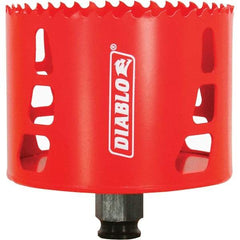 Freud - 3-1/2" Diam, 2-3/8" Cutting Depth, Hole Saw - Bi-Metal Saw, Toothed Edge - Best Tool & Supply