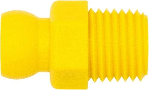 Loc-Line - 1/4" Hose ID, Male to Female Coolant Hose Connector - 1/4" NPT, For Loc-Line Modular Hose Systems - Best Tool & Supply