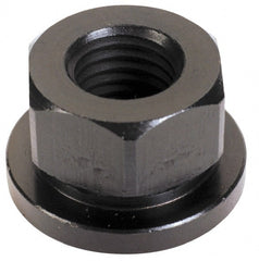 TE-CO - 1-1/4 - 7, 2-1/2" Flange Diam, 1-1/4" High, 1-13/16" Across Flats, Flange Nut - Best Tool & Supply