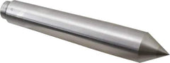 Riten - 7/8" Head Diam, Carbide-Tipped Steel Standard Point Solid Dead Center - Jarno 7 Taper, 7/8" Point Diam, 1-3/16" Point Length, 5-1/4" OAL - Best Tool & Supply