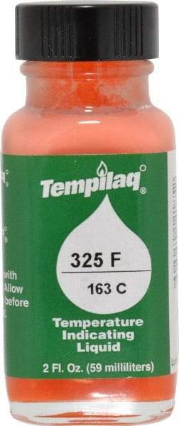 Tempil - 325°F Temp Indicating Liquid - 2 Ounce Container, 163°C - Best Tool & Supply