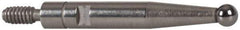 INTERAPID - 0.08" Ball Diam, Carbide, Ball Test Indicator Contact Point - 0.65" Contact Point Length, Use with Brown & Sharpe Interapid 312 Dial Test Indicators (Except 74.111965 & 74.111958) - Best Tool & Supply