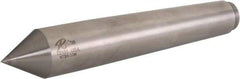 Riten - 1-1/4" Head Diam, Hardened Tool Steel Standard Point Solid Dead Center - Jarno 10 Taper, 1-1/4" Point Diam, 2" Point Length, 7-1/2" OAL - Best Tool & Supply