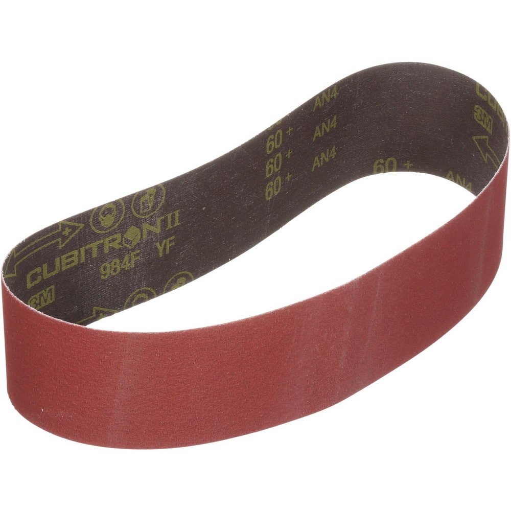 Abrasive Belts; Abrasive Material: Ceramic; Belt Width (Inch): 3.5; Overall Length (Decimal Inch): 15.5000; Grit: 120+; Abrasive Type: Coated; Backing Material: Polyester; Cloth; Backing Weight: YF Weight