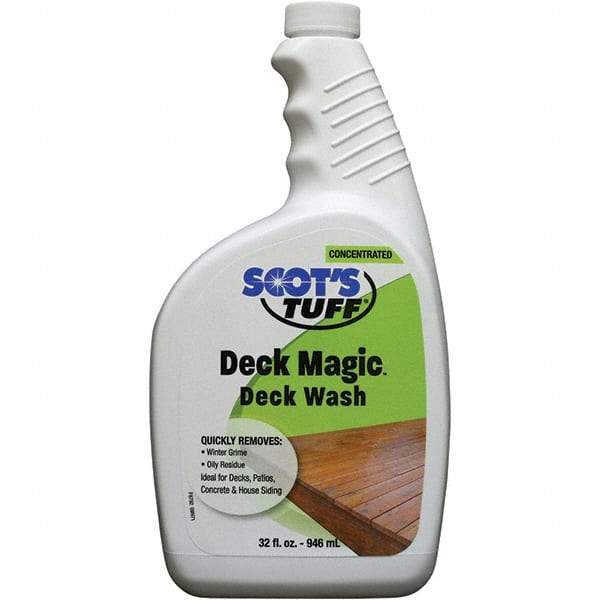 Scot's Tuff - Bottle Outdoor Cleaner - Use on Decking - Best Tool & Supply