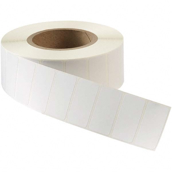 AVERY - Pack of (4) Rolls, 1" x 2" White Paper Thermal Labels, 3000 Labels per Roll - Best Tool & Supply