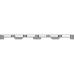 Phillips Precision - Laser Etching Fixture Rails & End Caps Type: Docking Rail Length (mm): 720.00 - Best Tool & Supply