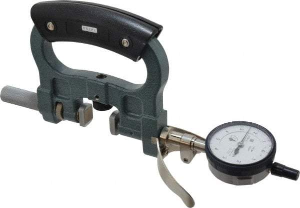 Mitutoyo - 1 Inch, Snap Gage - 0.0001 Inch Graduation, Dial Display - Best Tool & Supply