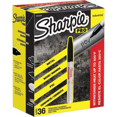 Sharpie - Markers & Paintsticks Type: Permanent Color: Black - Best Tool & Supply