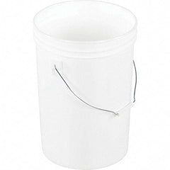 Vestil - Buckets & Pails Capacity: 6 Gal Body Material: Plastic - Best Tool & Supply