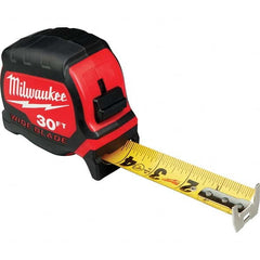 Milwaukee Tool - 30' x 1-5/16" Yellow/Black Blade Tape Measure - Best Tool & Supply