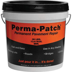 Perma-Patch - Drywall & Hard Surface Compounds Type: Permanent Asphalt Patch Material Color: Black - Best Tool & Supply