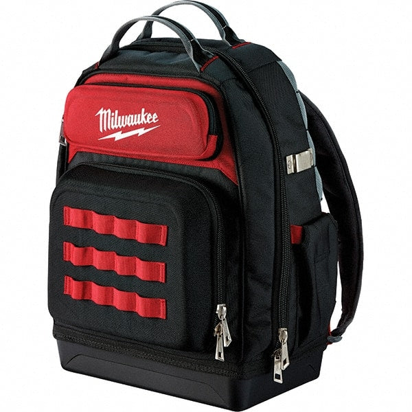 Milwaukee Tool - PACKOUT 48 Pocket, Ballistic Polyester, Red/Black Backpack Tool Bag - Best Tool & Supply