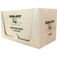 DOGIPOT - 1 25-Piece 33 Gal HDPE Plastic Trash Bags/Liners - Best Tool & Supply