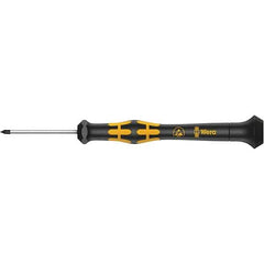 Wera - 1-47/64" Blade Length Microstix Screwdriver - 137mm OAL - Best Tool & Supply