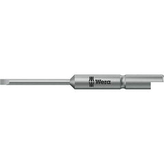 Wera - Slotted Screwdriver Bits Reversible: Reversible Blade Width (mm): 2.50 - Best Tool & Supply