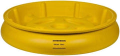 Eagle - 10 Gal Sump, 1,000 Lb Capacity, 1 Drum, Plastic Drum Tray - 6" High - Best Tool & Supply