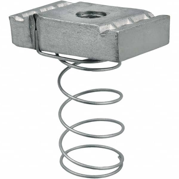 Thomas & Betts - Framing Channel & Strut Accessories Type: Spring Strut Nut For Use With: 1-1/2" Deep Channels - Best Tool & Supply