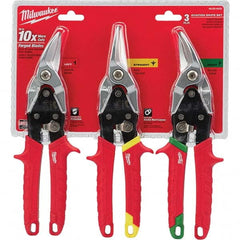 Milwaukee Tool - Snip & Shear Sets Type: Aviation Snip Set Pattern: Straight - Best Tool & Supply