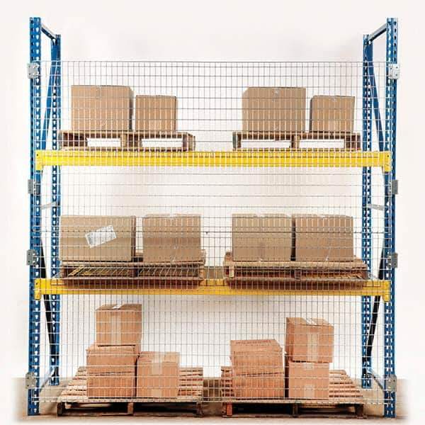 Folding Guard - Temporary Structure Partitions Type: Qwik Fence Pallet Rack Backing Height (Feet): 3 - Best Tool & Supply