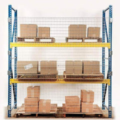 Folding Guard - Temporary Structure Partitions Type: Qwik Fence Pallet Rack Backing Height (Feet): 5 - Best Tool & Supply