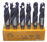 13 Pc. HSS Reduced Shank Drill Set - Best Tool & Supply