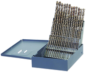 60 Pc. #1 - #60 Wire Gage HSS Surface Treated Jobber Drill Set - Best Tool & Supply