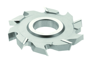 8 x 1/2 x 1-1/2 - HSS - Staggered Tooth Side Milling Cutter-AL - 20T - Uncoated - Best Tool & Supply