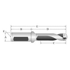 60520S-100F Spade Drill Holder - Best Tool & Supply