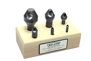 6 Pc. HSS 90° Deburring Set - Best Tool & Supply