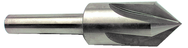 1" Size-1/2" Shank-90° 4 Flute Machine Countersink - Best Tool & Supply