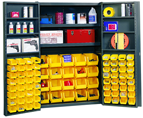 48 x 24 x 72'' (84 Bins Included) - Bin Storage Cabinet - Best Tool & Supply