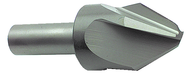 3/4" Size-1/2" Shank-82° 2/4 Flute Single End 3N1 Drill Point Countersink - Best Tool & Supply