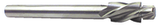 #5 Screw Size-4-1/8 OAL-HSS-Straight Shank Capscrew Counterbore - Best Tool & Supply